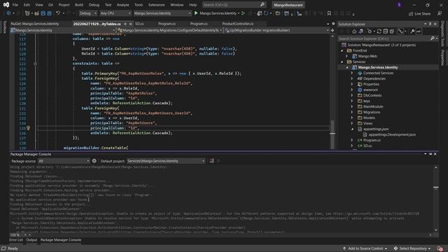 How to fix "Unable to create an object of type 'ApplicationDbContext' смотреть онлайн