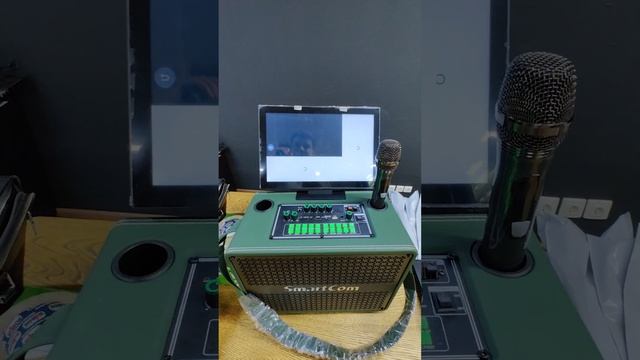 Портативный караоке с экраном смотреть онлайн