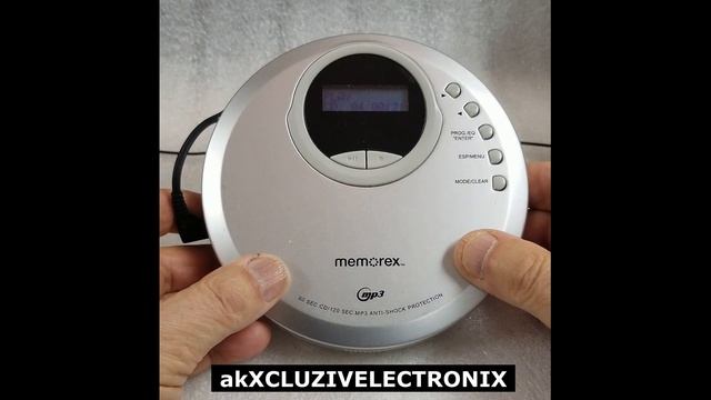 Memorex CD MP3 Player Model MD8151SL смотреть онлайн