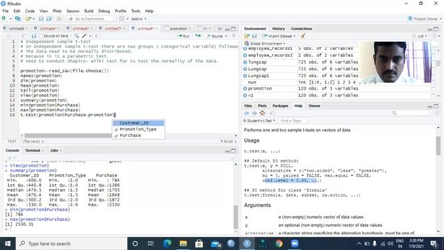 Business Simulation | Independent sample t-test by Dr.Mahaboob Basha смотреть онлайн