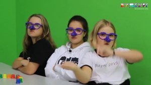 Влогеры Лиза, Катя и Саша. UNBOXING FIBBER