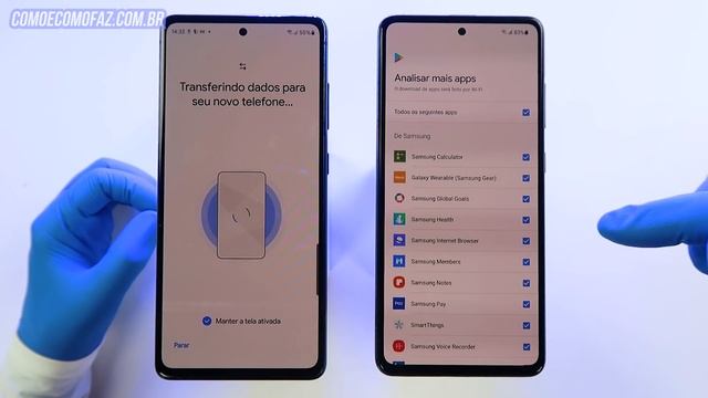 ? Comprou um Samsung? Como transferir TUDO do celular antigo para o novo celular | MELHOR MÉTODO смотреть онлайн