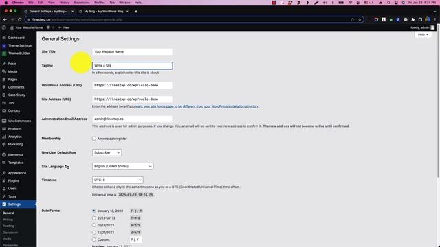How to Change WordPress Website Title & Tagline смотреть онлайн
