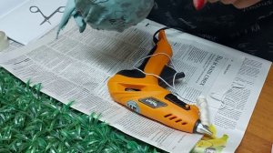 DIY ?Топиарий своими руками?Декор из искуственной зелени?Всего за 75 рублей?