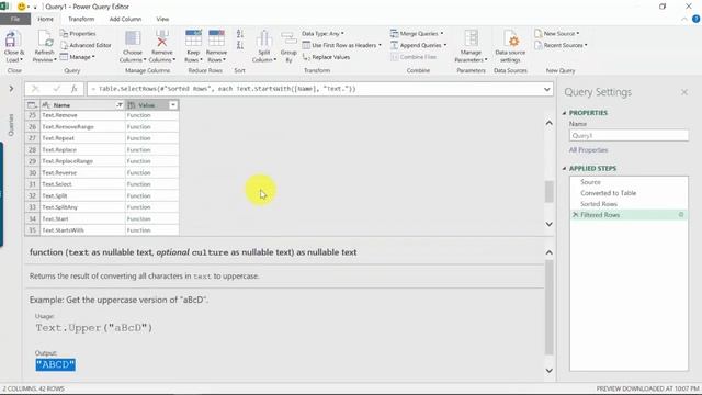 How to Access M Function List using #Shared in Excel Power Query смотреть онлайн