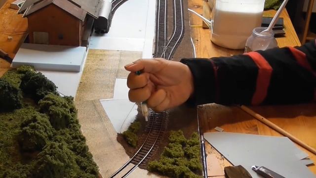 Spur H0 Anlage "Amstetten" in Bau 388 - Bahnhof Amstetten смотреть онлайн