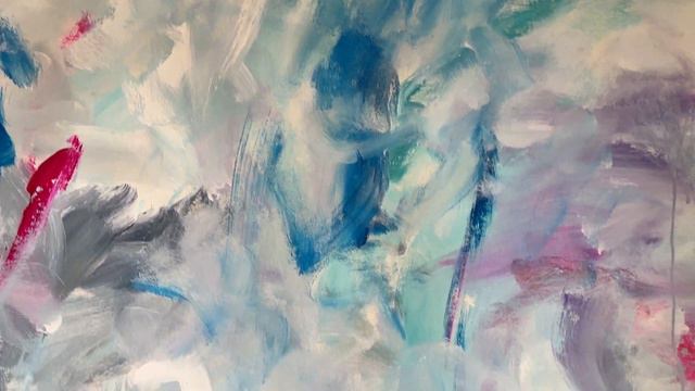 ART Abstract original "YOU LIGHT UP MY LIFE" by contemporary artist Darlene Watson. смотреть онлайн