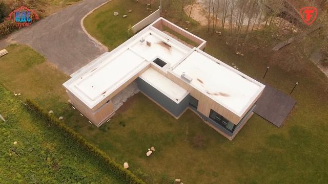 ✅Обустройство гидроизоляции #плоскаякровля механическим способом с применением мембраны ТПО смотреть онлайн