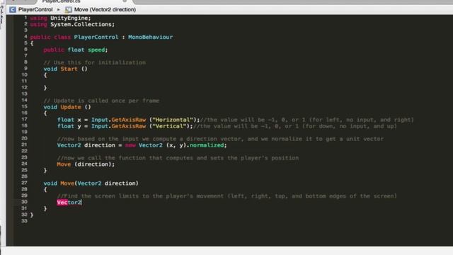Unity - 2D Space Shooter Tutorial Part 2 - Player Input Movement смотреть онлайн