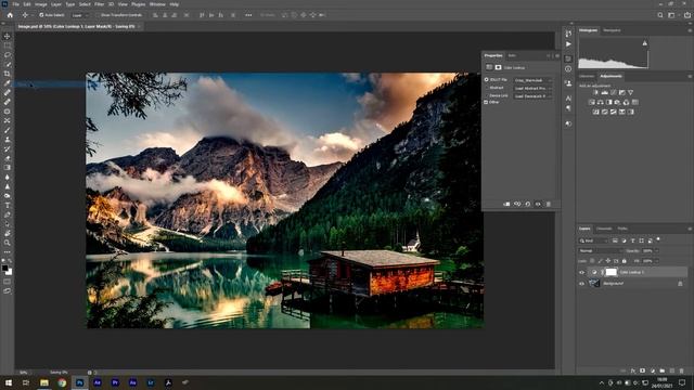How to use LUTS to create a CINEMATIC LOOK inside of Photoshop смотреть онлайн