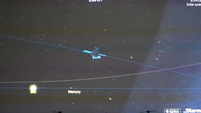 Planetarium Star Constellation With Relaxing Music