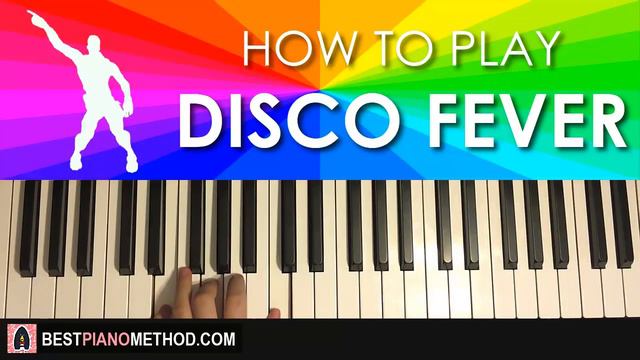 HOW TO PLAY - FORTNITE - DISCO FEVER Dance Music (Piano Tutorial Lesson) смотреть онлайн