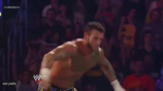 CM Punk Vs Brock Lesnar Summerslam 2013