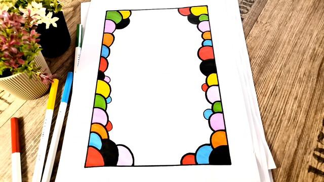 20 Amazing Border Designs / Project Work Designs / Project Paper Border Designs смотреть онлайн