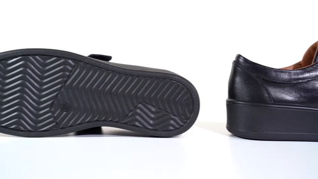 Кеды на липучках черные женские кожаные 0236 - #днепровскийбукин смотреть онлайн