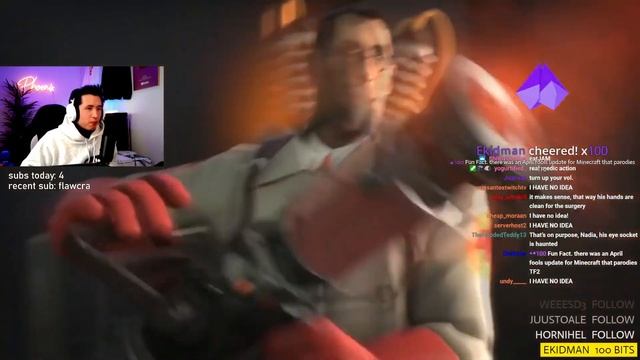 PhoenixSC plays Team Fortress 2 for the first time + Meet The Team reaction [Twitch VOD] Part.2 смотреть онлайн