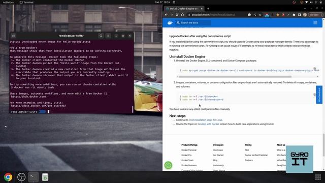 How to install Docker Engine and Docker Compose смотреть онлайн