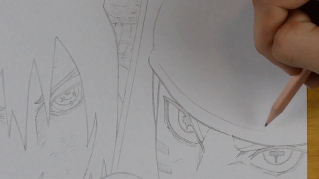 Naruto Drawing a Manga Page #1 смотреть онлайн