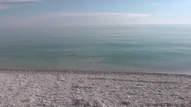 ИТАЛИЯ: Утро... Италия... Море... пляж в городе Фано... Fano Beach Italy