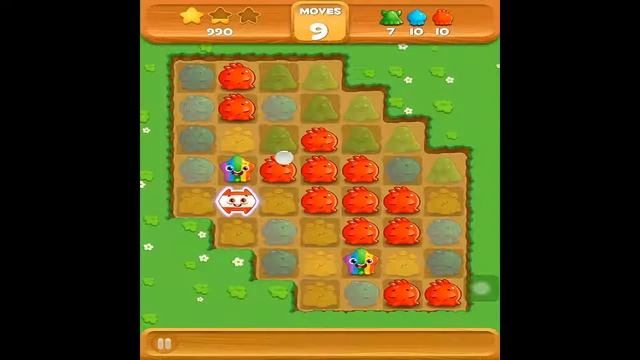 Paint Monsters - Level 8 Gameplay Solution смотреть онлайн