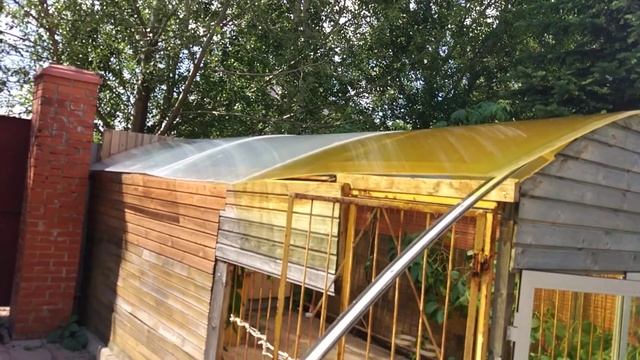 Вольер, замена поликарбоната смотреть онлайн