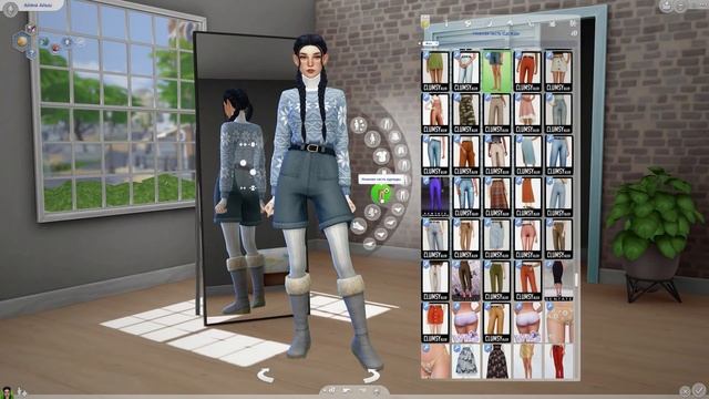 Снегурочка ❄ Sims 4 CAS смотреть онлайн