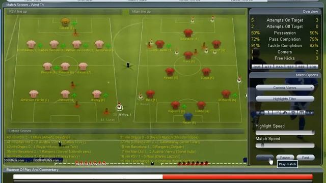 CHAMPIONSHIP MANAGER 2008 | PSV 2 - 3 AC MILAN | EPIC COMEBACK !!! смотреть онлайн