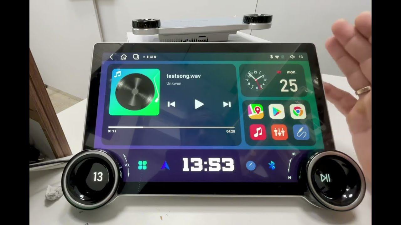 Магнитола «бомба» 10 ядер 11.5" 2К, честный обзор