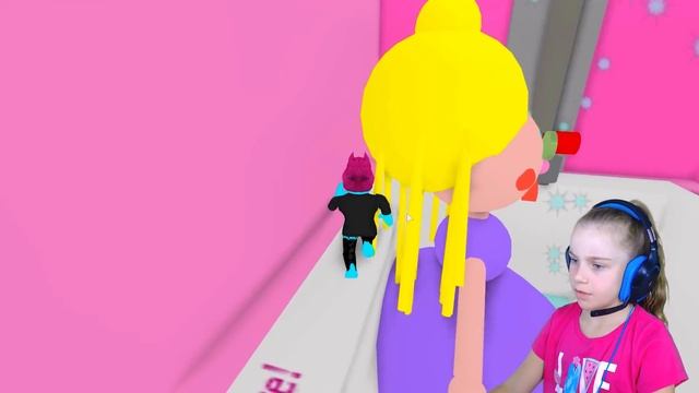 ПОБЕГ ОТ КУКОЛ в Роблокс приключение мульт героя в кукольном домике Roblox смотреть онлайн
