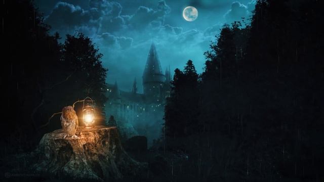 Harry Potter Music & Ambience | Midnight at Hogwarts (Remastered) with ASMR Weekly смотреть онлайн