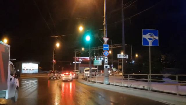 Московское ш , Авроры ул ВИД С улицы Аврора НОЧЬ смотреть онлайн
