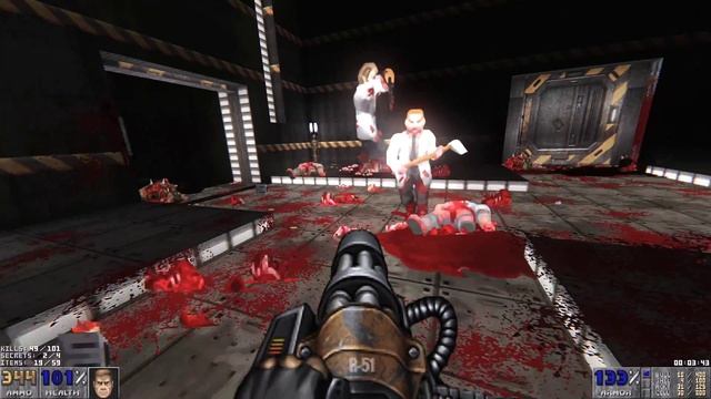 Project Brutality 3.0 (Neural Upscale) | Doom 2 REDUX - MAP04 (UV) | 4K/60 смотреть онлайн