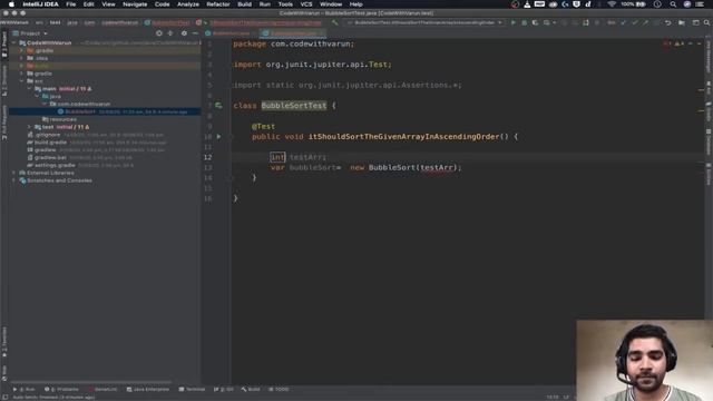 Bubble Sort Algorithm Implementation In Java 11 смотреть онлайн