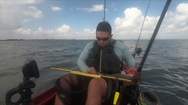 Kayak Fishing SPOTS Corpus Christi, TX. REDFISH @ INDIAN POINT PARK! смотреть онлайн