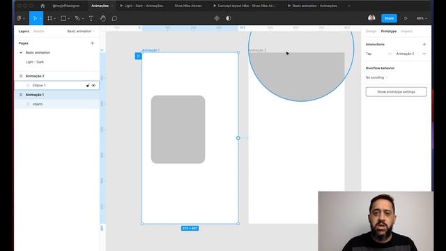 Como criar animações no Figma смотреть онлайн