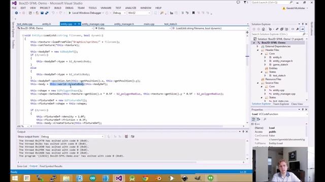 Box2D with SFML Tutorial смотреть онлайн