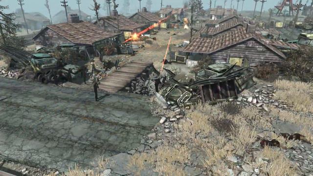 Brotherhood Outcasts attack the NCR - CTA Fallout mod смотреть онлайн