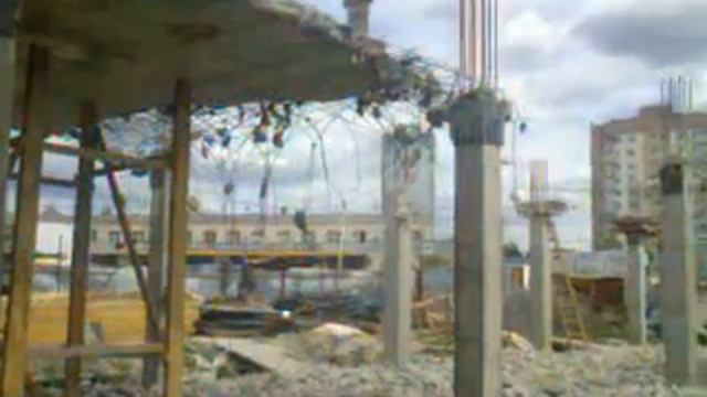 Демонтаж плиты перекрытия. смотреть онлайн