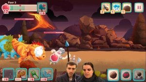 Новый ДИНОЗАВР БолтушкИ и ПРоХоДиМЦа! #467 ИГРА - Dino Bash