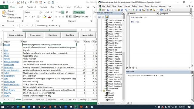 Excel can Google a cell contents with shortcut key using Macros aka VBA смотреть онлайн