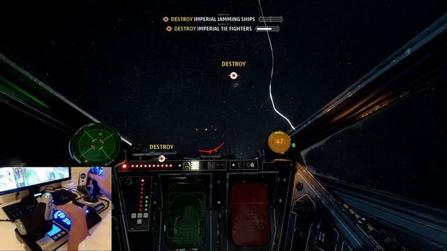 Star Wars Squadrons - Played with Game Commander and Hotas setup смотреть онлайн