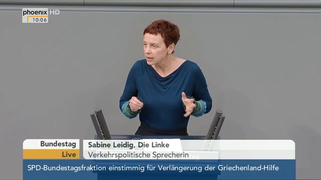 Bundestag: Debatte zur Einführung der Pkw-Maut mit Alexander Dobrindt am 26.02.2015 смотреть онлайн