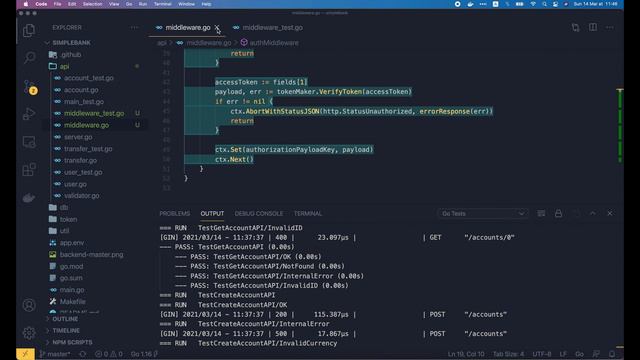 [Backend #22] Implement authentication middleware and authorization rules in Golang using Gin-(1080 смотреть онлайн