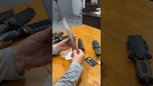 кизлярский нож из Дамасской стали смотреть онлайн
