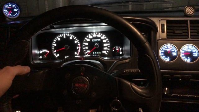Тест кастом приборки Ford Sierra turbo январь 5.1 смотреть онлайн
