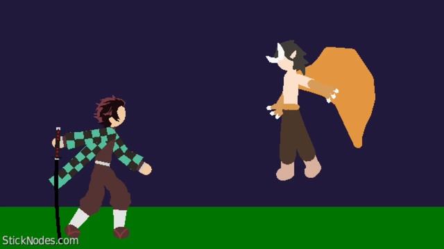 Demon slayer stick nodes смотреть онлайн