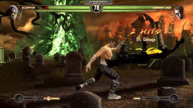 Игра за Scorpion Dark & Shao Kahn в Mortal Kombat Komplete Edition на PC Expert в 2K смотреть онлайн