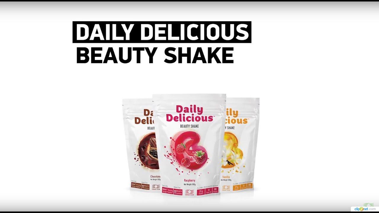 Daily Delicious - невероятно вкусные протеиновые коктейли для красоты. смотреть онлайн