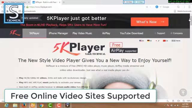 New Style Video Player - Play4k/hd | Download | AirPlay 2017 смотреть онлайн