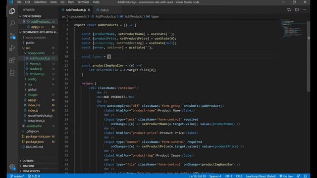 Ecommerce Store using React and Firebase #3 Add Products смотреть онлайн